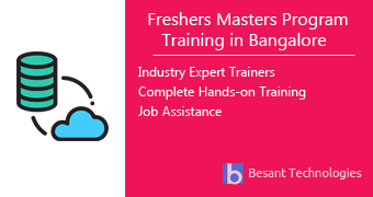 Freshers Masters Program Training in Bangalore