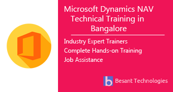 Microsoft Dynamics NAV Technical Training in Bangalore