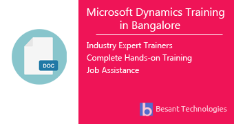 Microsoft Dynamics Training in Bangalore