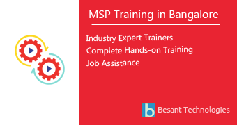 MSP Training in Bangalore