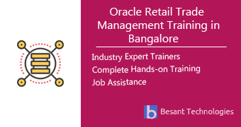 Oracle Retail Trade Management Training in Bangalore