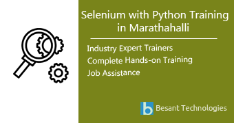 Selenium with Python Training in Marathahalli
