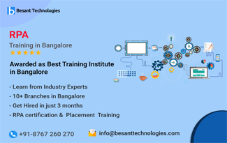 RPA Training in Bangalore