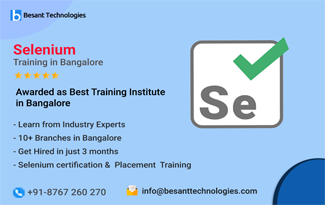 Selenium Training in Bangalore