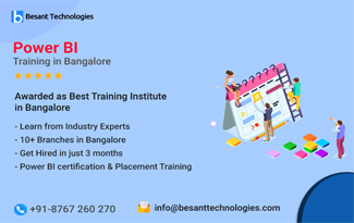 Best Power BI Training Institute in Bangalore