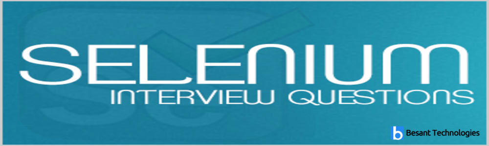 selenium interview questions and answers
