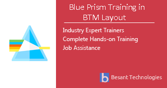 Blue Prism Training in BTM Layout