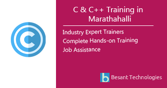 C & C++ Training in Marathahalli
