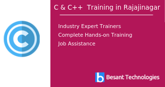 C & C++ Training in Rajajinagar