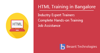 HTML Training in Bangalore