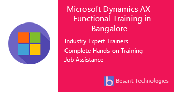 Microsoft Dynamics AX Functional Training in Bangalore
