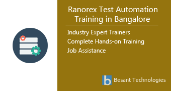 Ranorex Test Automation Training in Bangalore