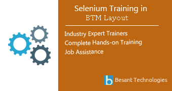 Selenium Training in BTM Layout